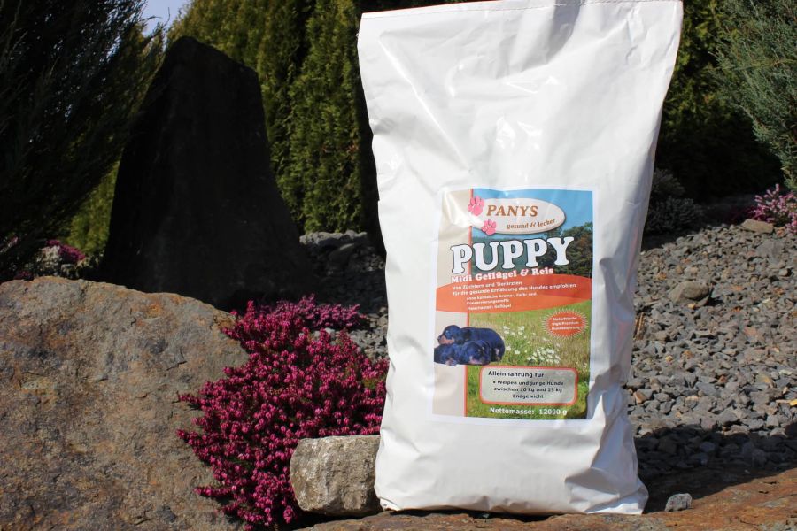 Puppy Midi Geflügel & Reis  Züchterangebot 3 + 1 gratis